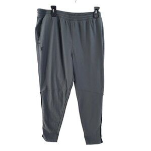 Under Armour Men's Athletic Sweatpants Pull On Moisture Wicking Gray Size XXL